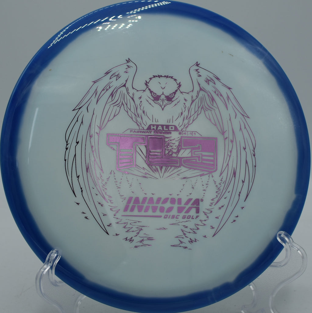 Halo Star TL3 glide-heavy fairway drive launched through woods at Northwood Black in Morton, Illinois