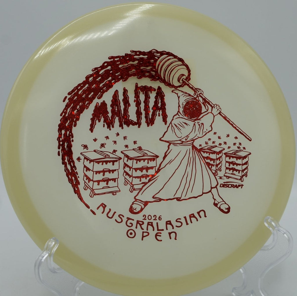 Mega Glow Malita glow tunnel shot holding angle integrity at Northwood Black DGC in Morton, IL