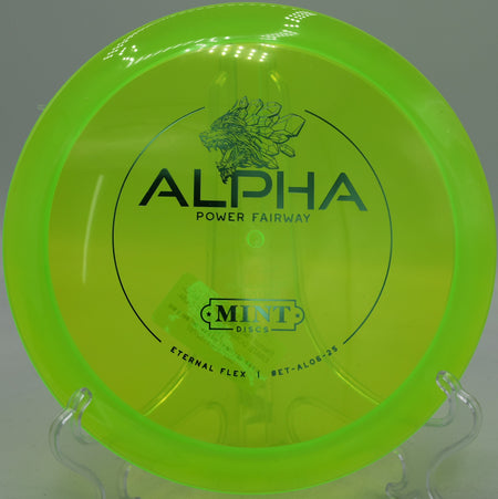 Eternal Flex Alpha Mint Discs overstable fairway driver carving forehands at Brockdale Park Disc Golf Course in Lucas, Texas.