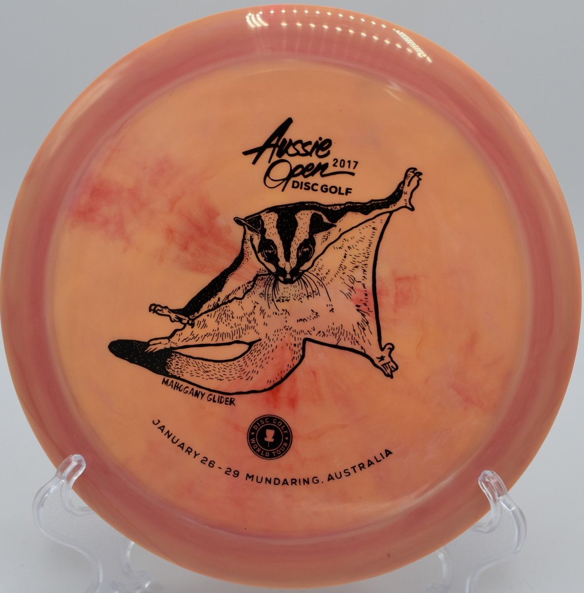 SWIRLY S - LINE DDX (2017 AUSSIE OPEN MAHOGANY GLIDER) INNOVA MADE - Flexline Discs - 44996637