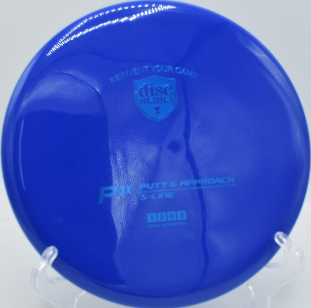 Discmania S-Line P3x putter providing torque resistance at Hornets Nest Park Disc Golf Course North Carolina