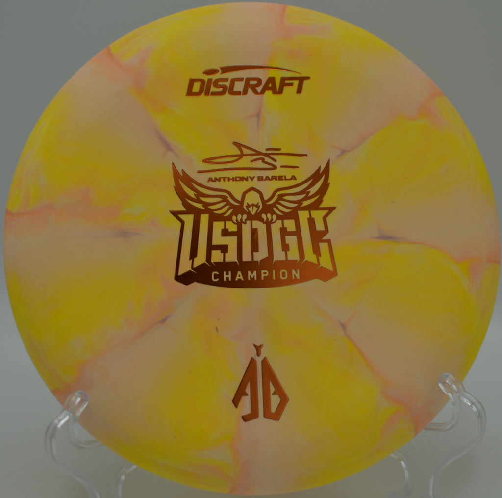 CT Swirl Focus laying on a wooded fairway at Fox Meadow DGC in Mapleton, UT, highlighting clean, straight putting flights.