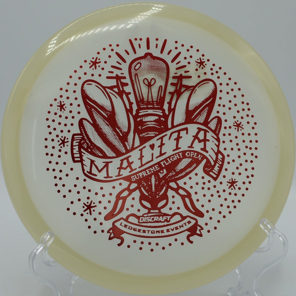 SFO Mega Glo Malita glide-heavy control mid shaping tight fairway at Fort Steilacoom DGC in Lakewood, WA