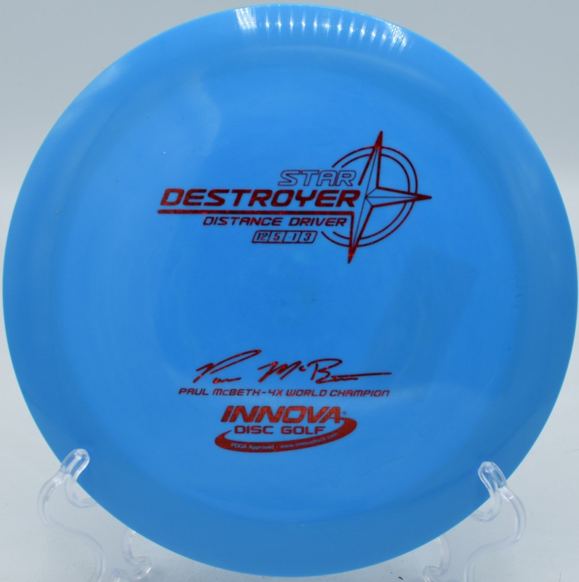 Paul McBeth 4X Destroyer (Embossed) - Flexline Discs - 80842461358109