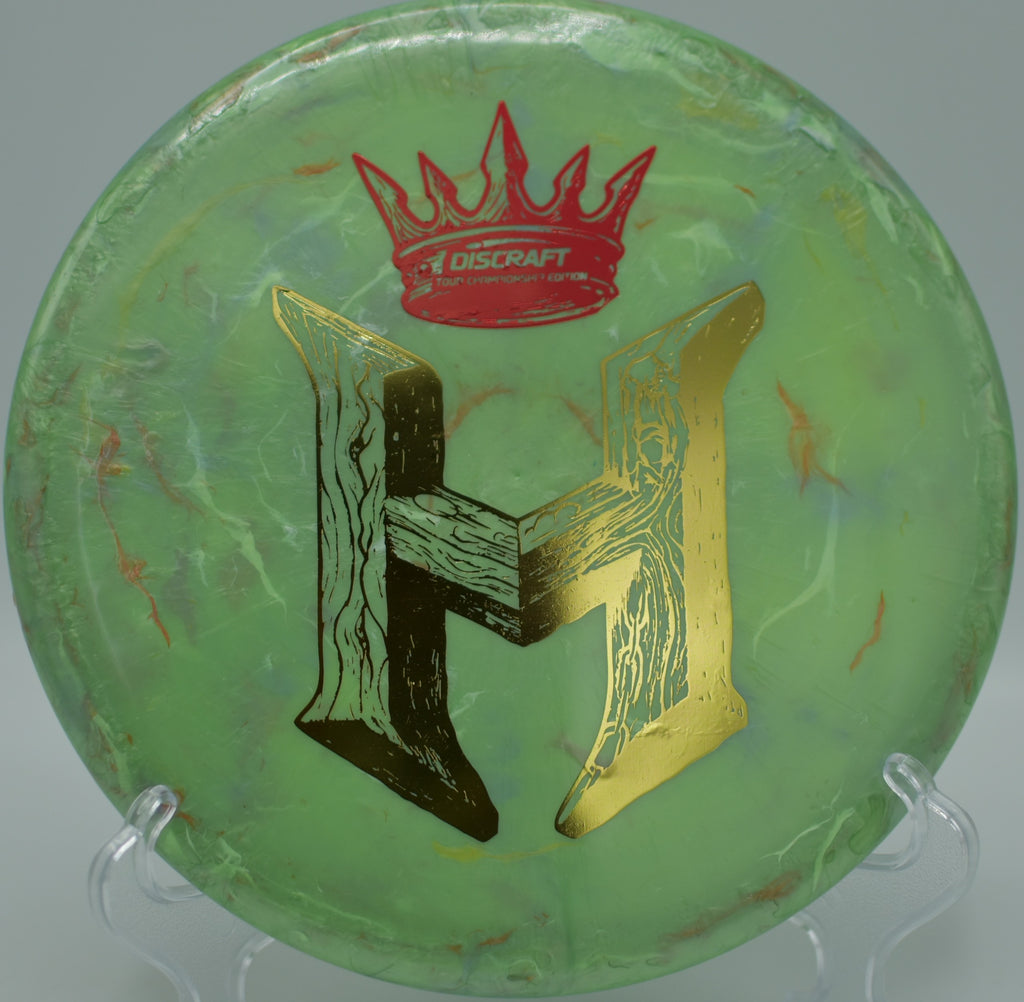 2025 DGPT Final Zone SS set on a concrete tee at Hornet’s Nest DGC in Charlotte, NC, highlighting its dependable short-range flight.