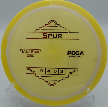 Shop (ALPHA) SPUR driver disc at Flexline Discs, Lakewood, WA, with fast delivery to disc golfers in Colorado, Texas, and nationwide.