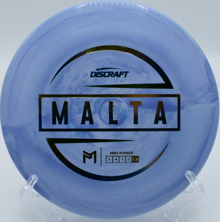 Discraft ESP Malta – Overstable midrange with torque resistance at Maple Hill Disc Golf Course in Massachusetts.

