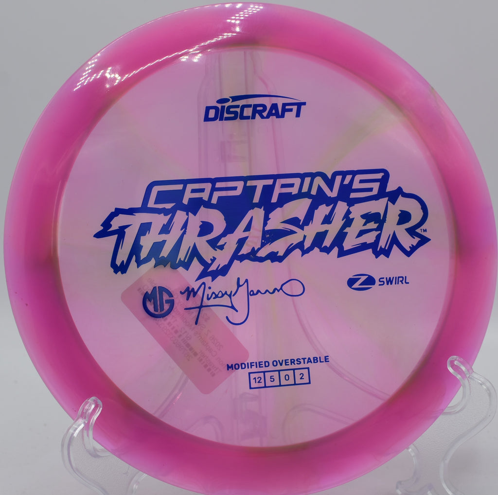Z Swirl Captain's Thrasher at Fountain Hills DGC, Fountain Hills AZ for open fairway bombs