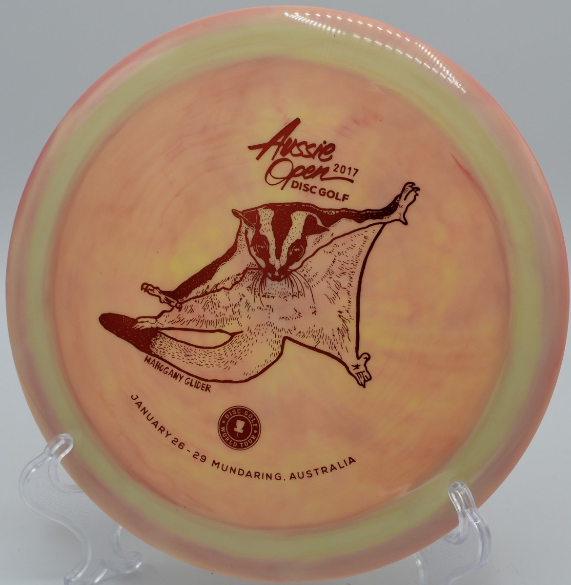 SWIRLY S - LINE DDX (2017 AUSSIE OPEN MAHOGANY GLIDER) INNOVA MADE - Flexline Discs - 45258781