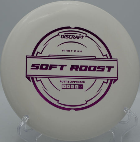 Discraft First Run Soft Roost putter chosen in Colorado with nationwide shipping for soft landing upshot placement