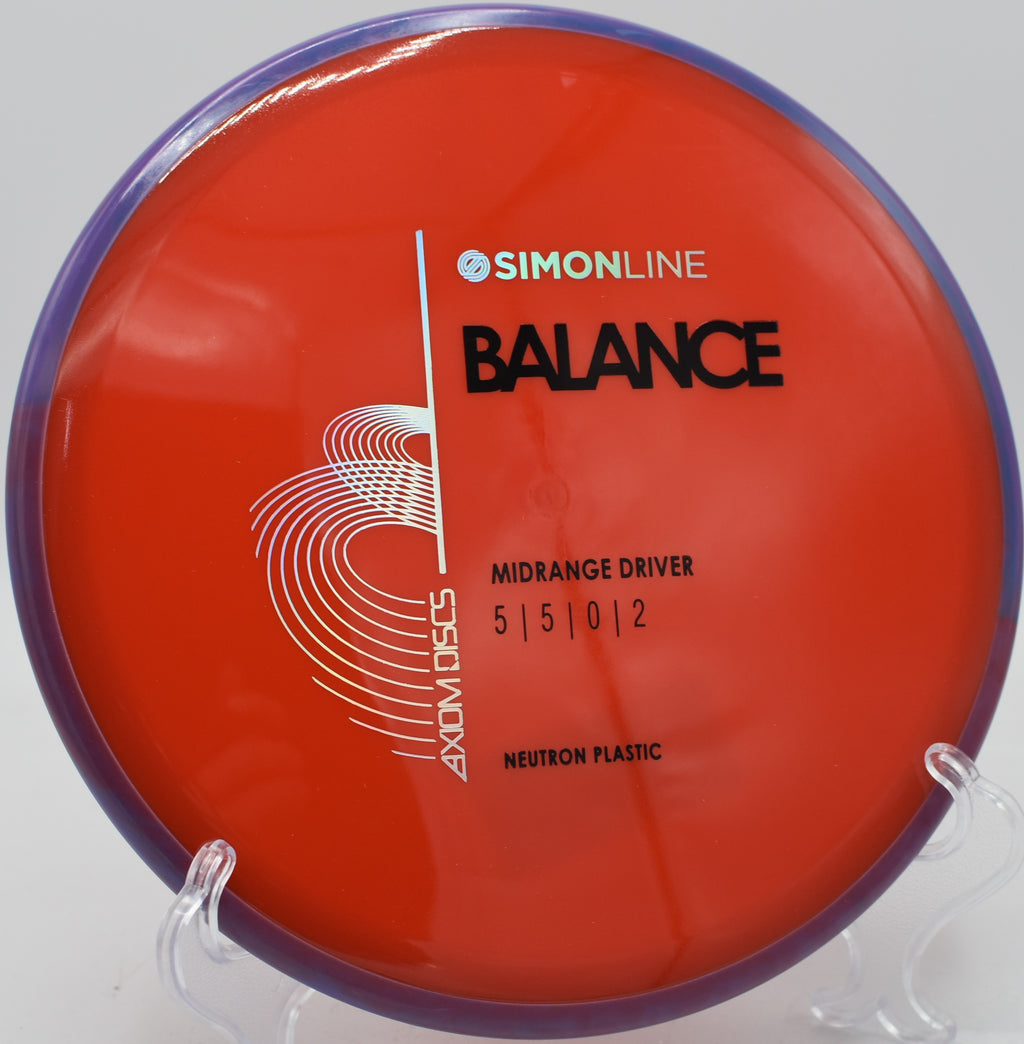 Soft forehand with the Neutron Balance staying true at Brackett’s Bluff in Woodbury, Minnesota.

