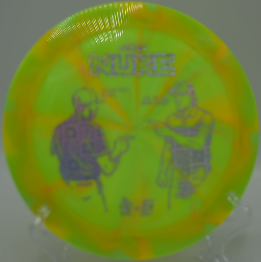2025 ESP Nuke Collaboration released low and powerful at Waterworks Park Disc Golf Course in Kansas City, Missouri.