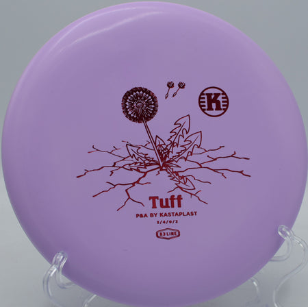 Kastaplast K3 Tuff baseline disc parking a forehand approach at Hornets Nest Disc Golf Course in Charlotte, North Carolina.