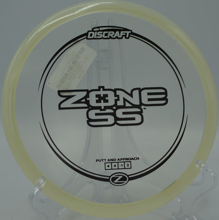 Z Zone SS held firm in a headwind at Circle C Metro Park Disc Golf Course in Austin, Texas.