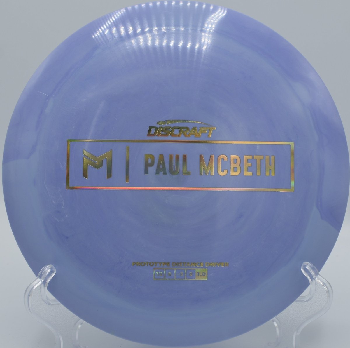 Discraft Prototype Hades featured at The Patriot DGC, Ninety Six SC for long-distance drives and reliable fade