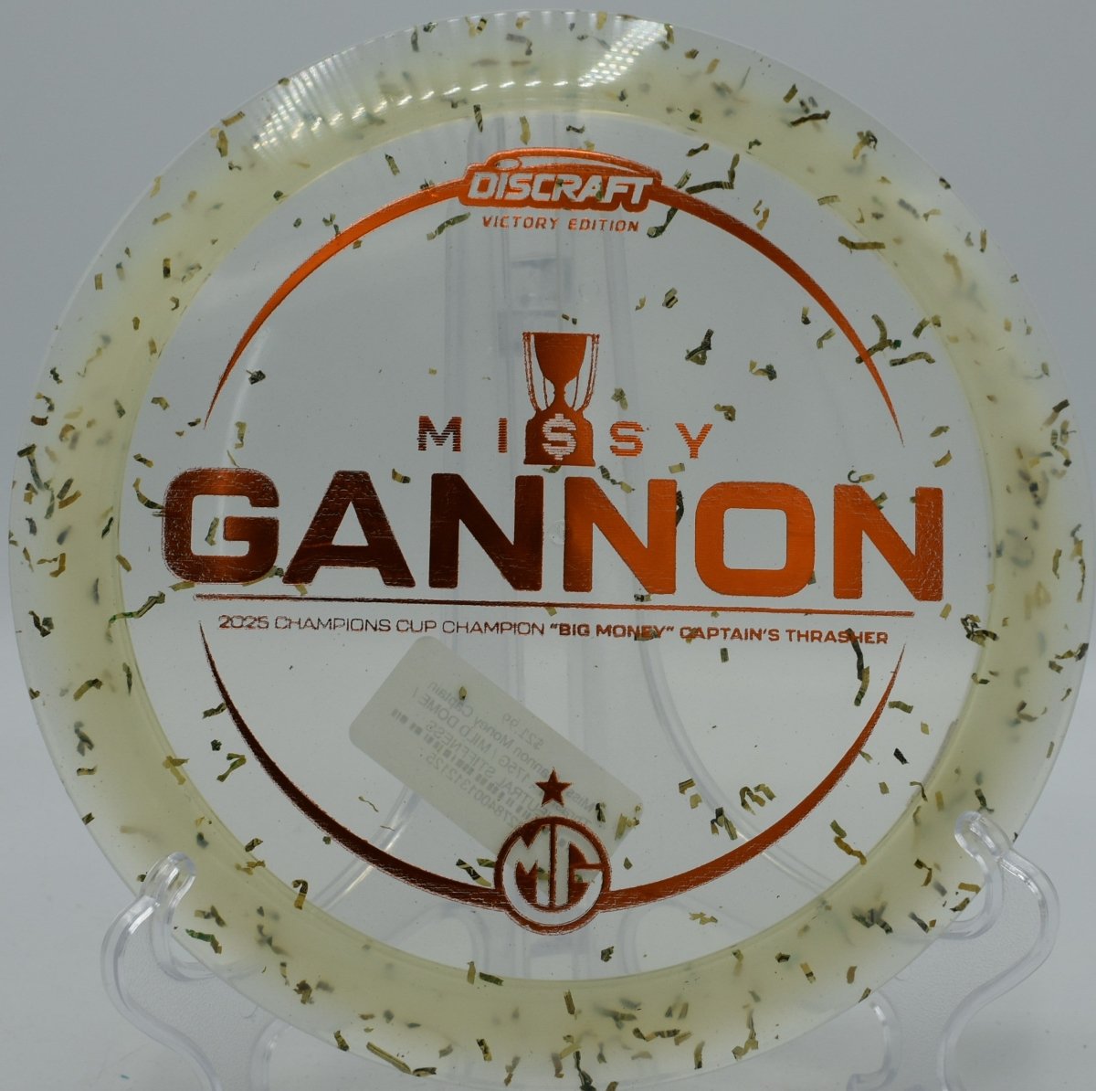 Missy Gannon Money Captain Thrasher - Flexline Discs - 32784001312125