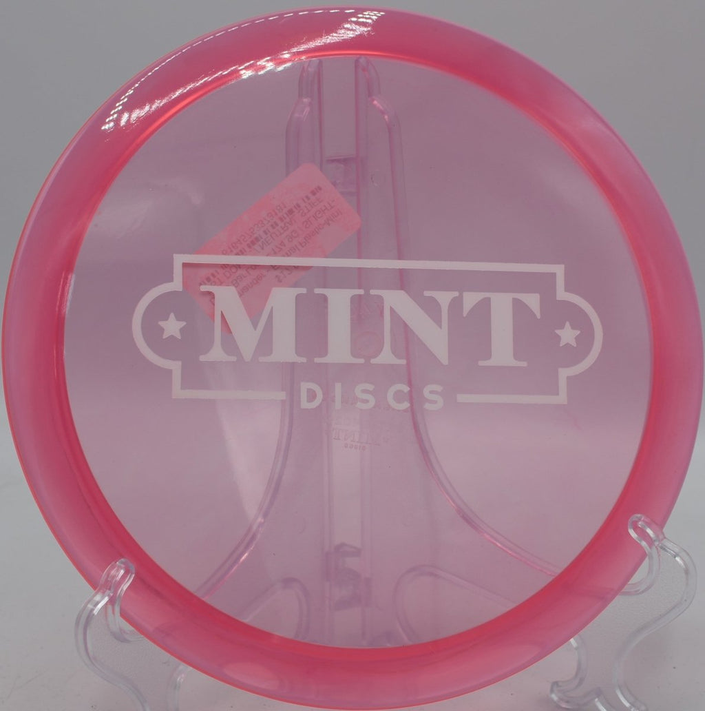 Mint Discs Eternal Salamander fairway driver flying smooth line at Sunset Park Disc Golf Course in Las Vegas Nevada