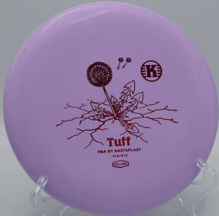 K3 Tuff Kastaplast putter dropping flat under chains at Winthrop Gold Disc Golf Course in Rock Hill, South Carolina.