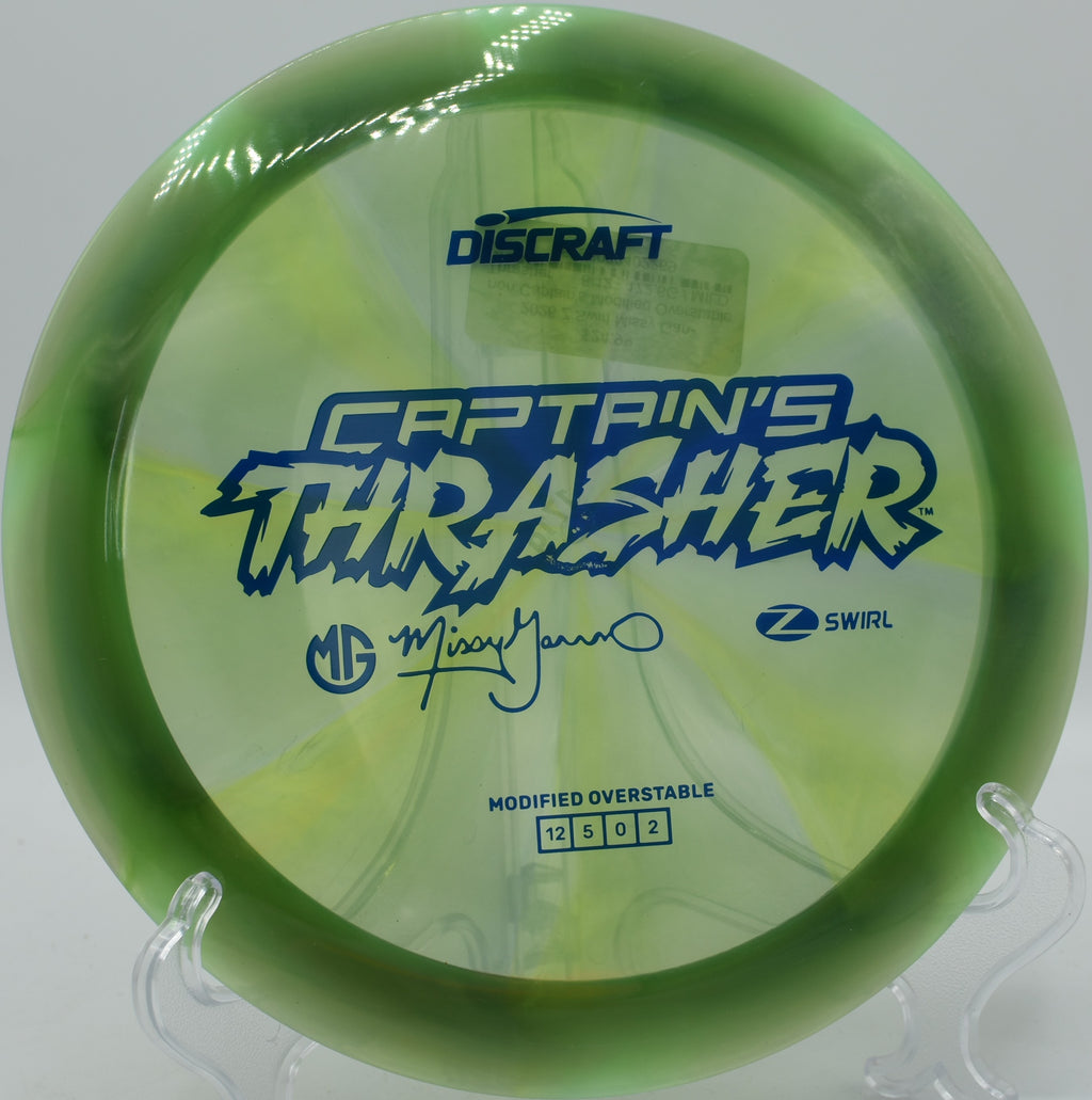 Z Swirl Thrasher at Cedarock DGC, Burlington NC for smooth hyzer flip drives