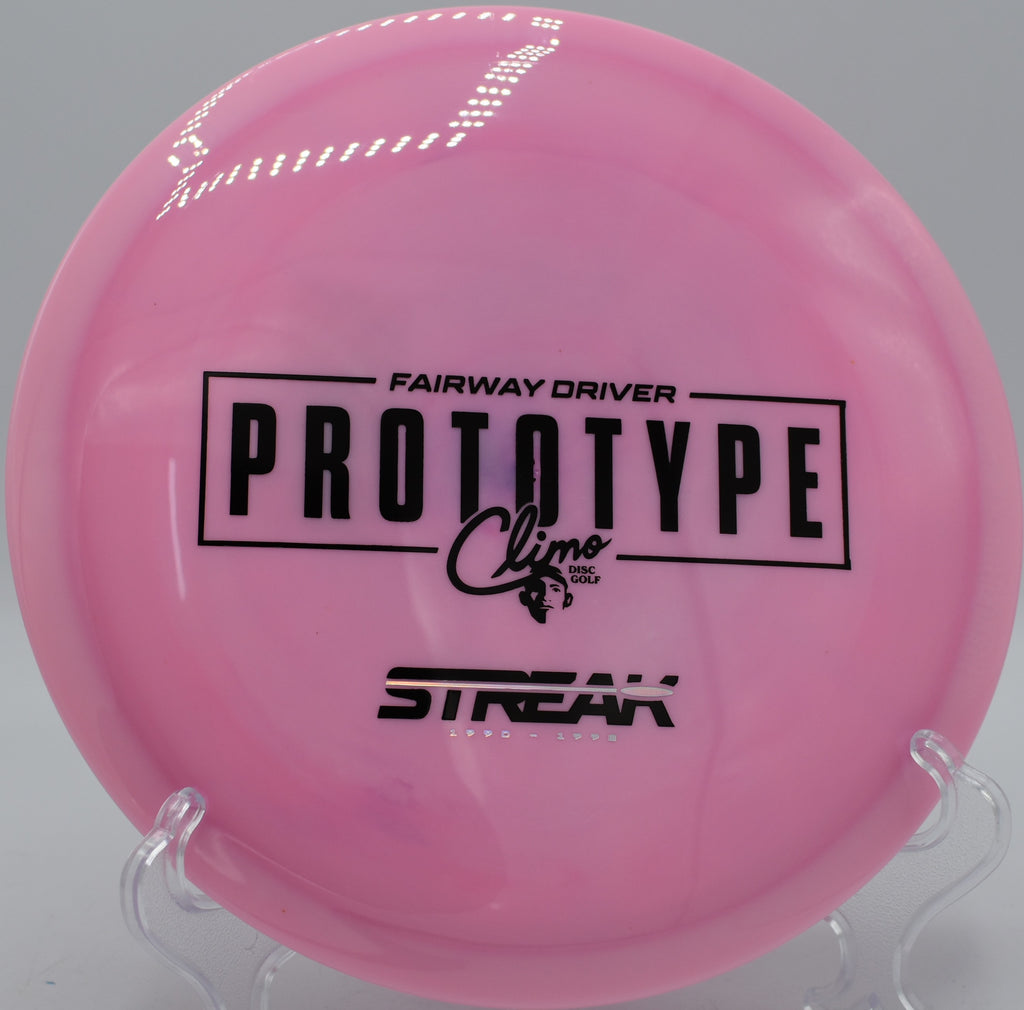 Prototype Climo Streak flying with smooth fade at Jones Supreme in Emporia, Kansas

