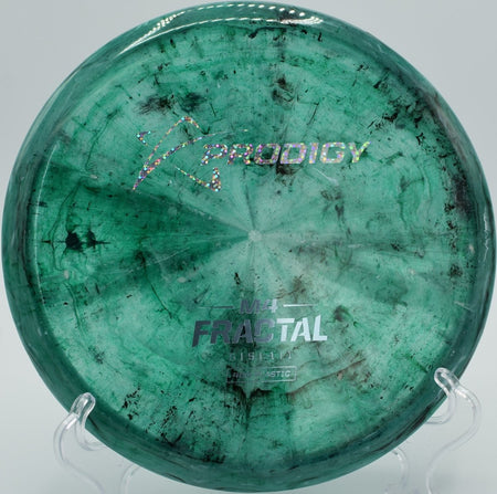 400 Fractal M4 disc golf midrange gliding through wooded fairways at Indian Camp Creek Disc Golf Course, Foristell, Missouri