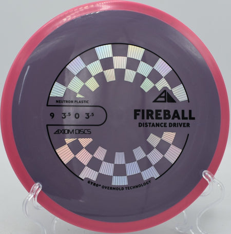 Neutron Fireball fairway driver at Maple Hill DGC, Leicester MA for forehand power and dependable fade