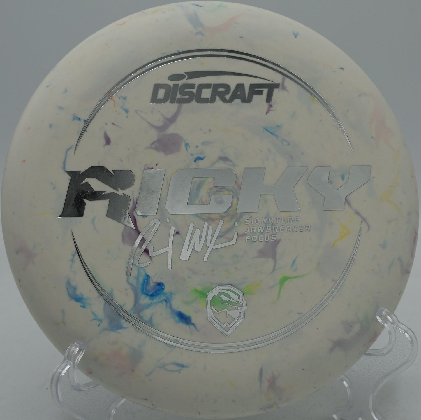 Jawbreaker Focus Wysocki signature edition holding a straight glide on wooded approaches at Moraine State Park Disc Golf Course in Portersville, Pennsylvania.