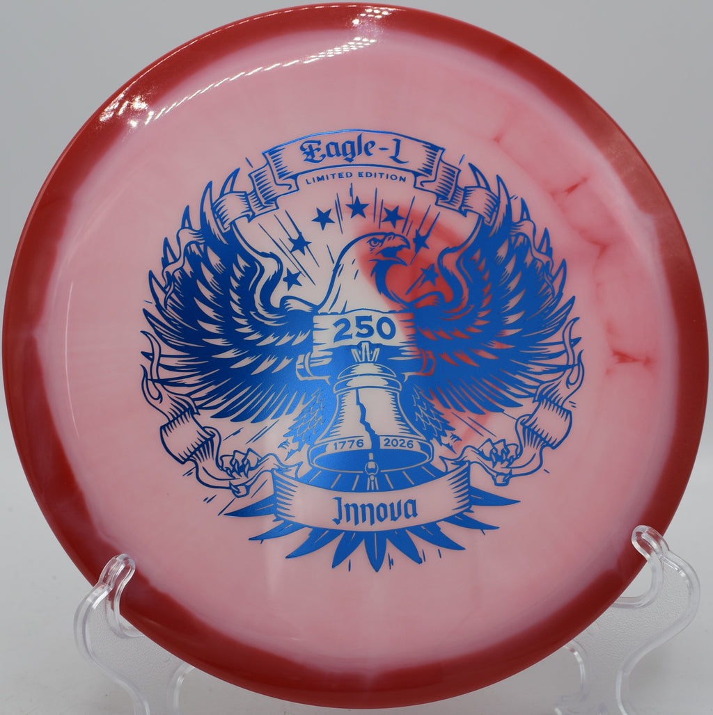 Fourth of July Eagle-L at Sandy Point DGC, Lac du Flambeau WI for shot shaping control