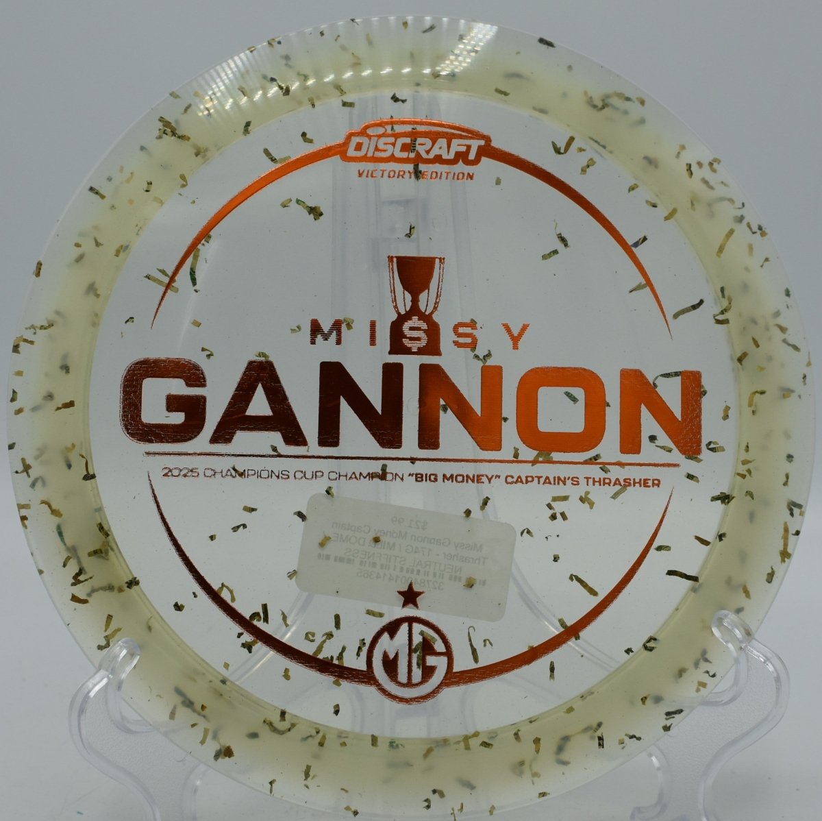 Missy Gannon Money Captain Thrasher - Flexline Discs - 32784001414365