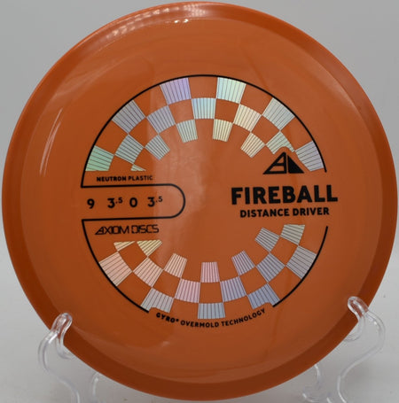 Axiom Neutron Fireball featured at DeLaveaga DGC, Santa Cruz CA for overstable utility shots