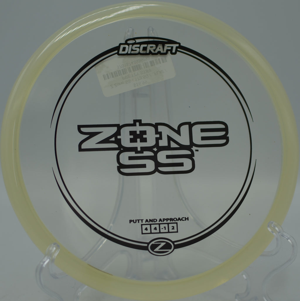 Z Zone SS approaching with precision at Jonesboro Disc Golf Course in Jonesboro, Arkansas.