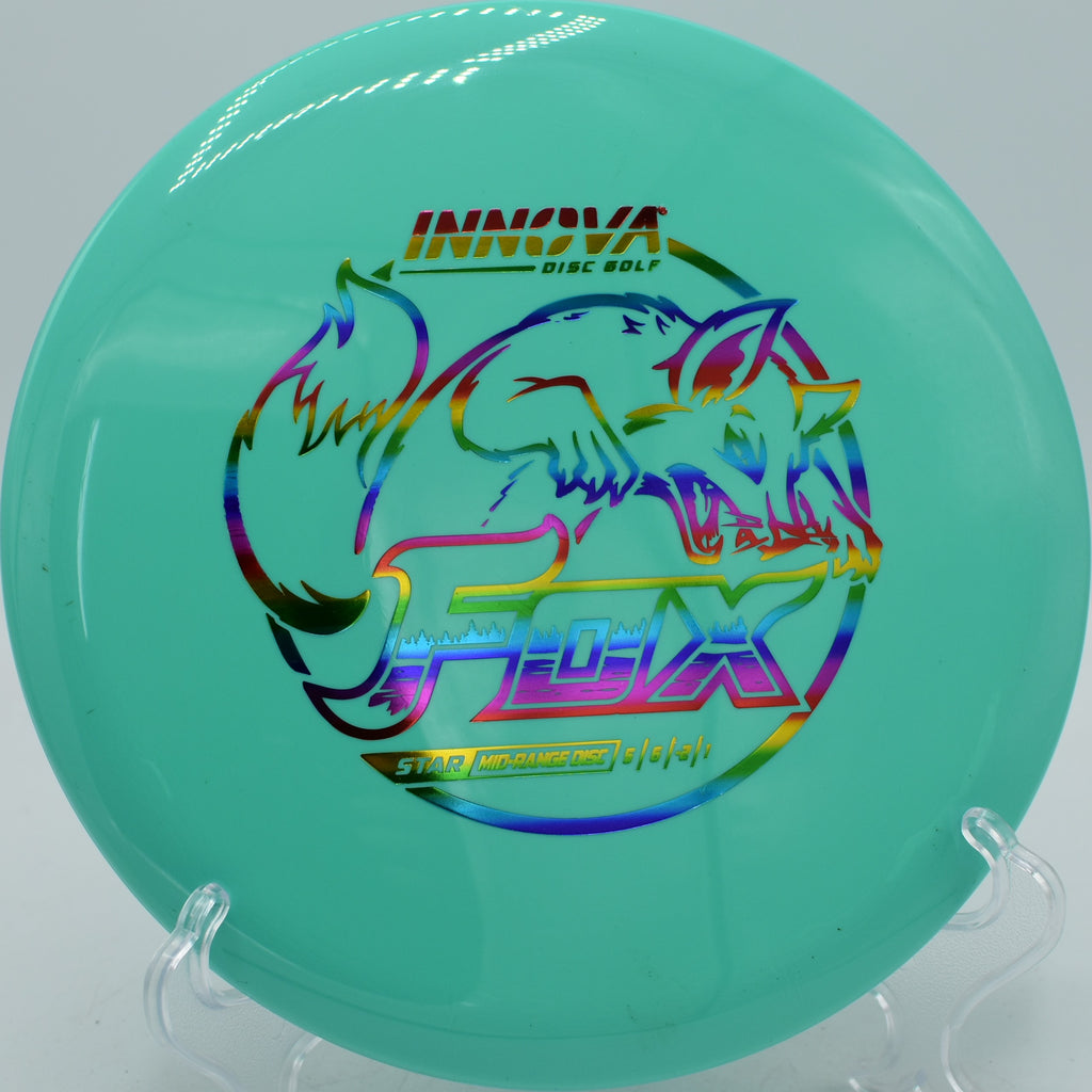 Innova Star Fox dependable midrange landing softly at Lincoln Ridge Disc Golf Course in Independence, Kentucky.