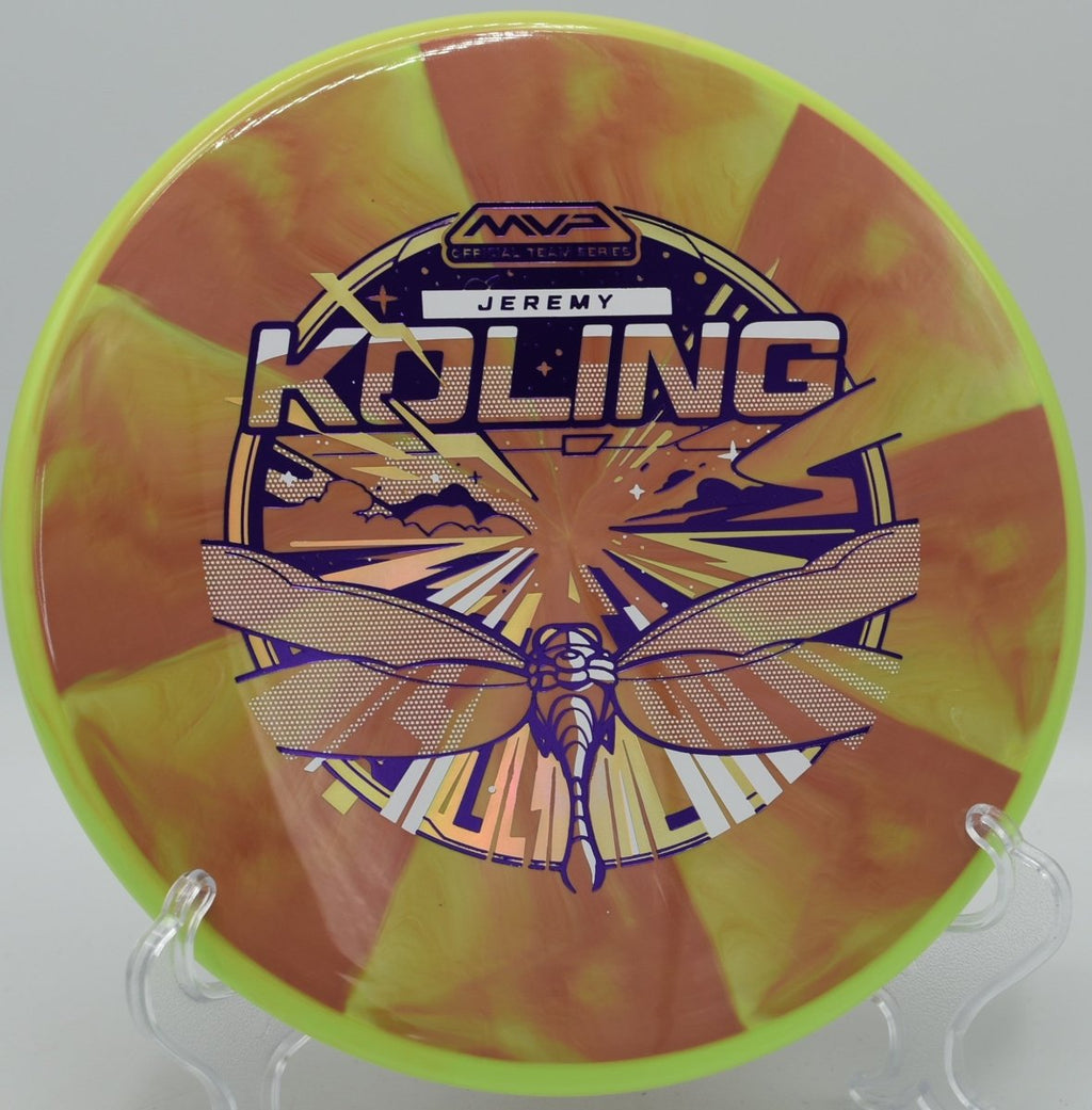 Cosmic Neutron Tempo dependable placement shot at Bradford Park Disc Golf Course in Huntersville, North Carolina