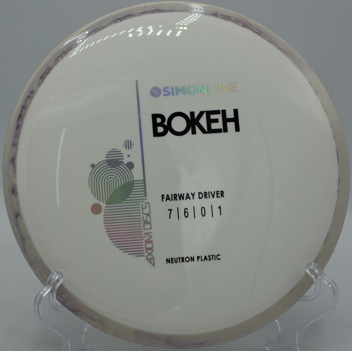 Axiom Neutron Bokeh featured at Lakewood DGC, White Bear Lake MN for reliable fairway flights