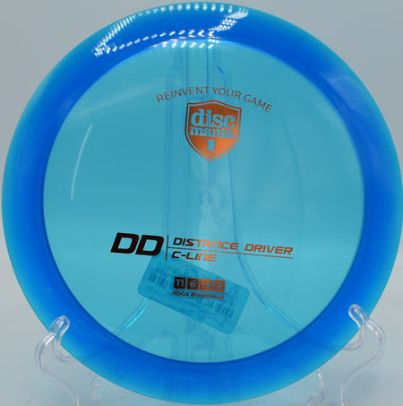 Discmania C-Line DD durable driver crushing headwind bombs at Hornets Nest Disc Golf Course in Charlotte, North Carolina.