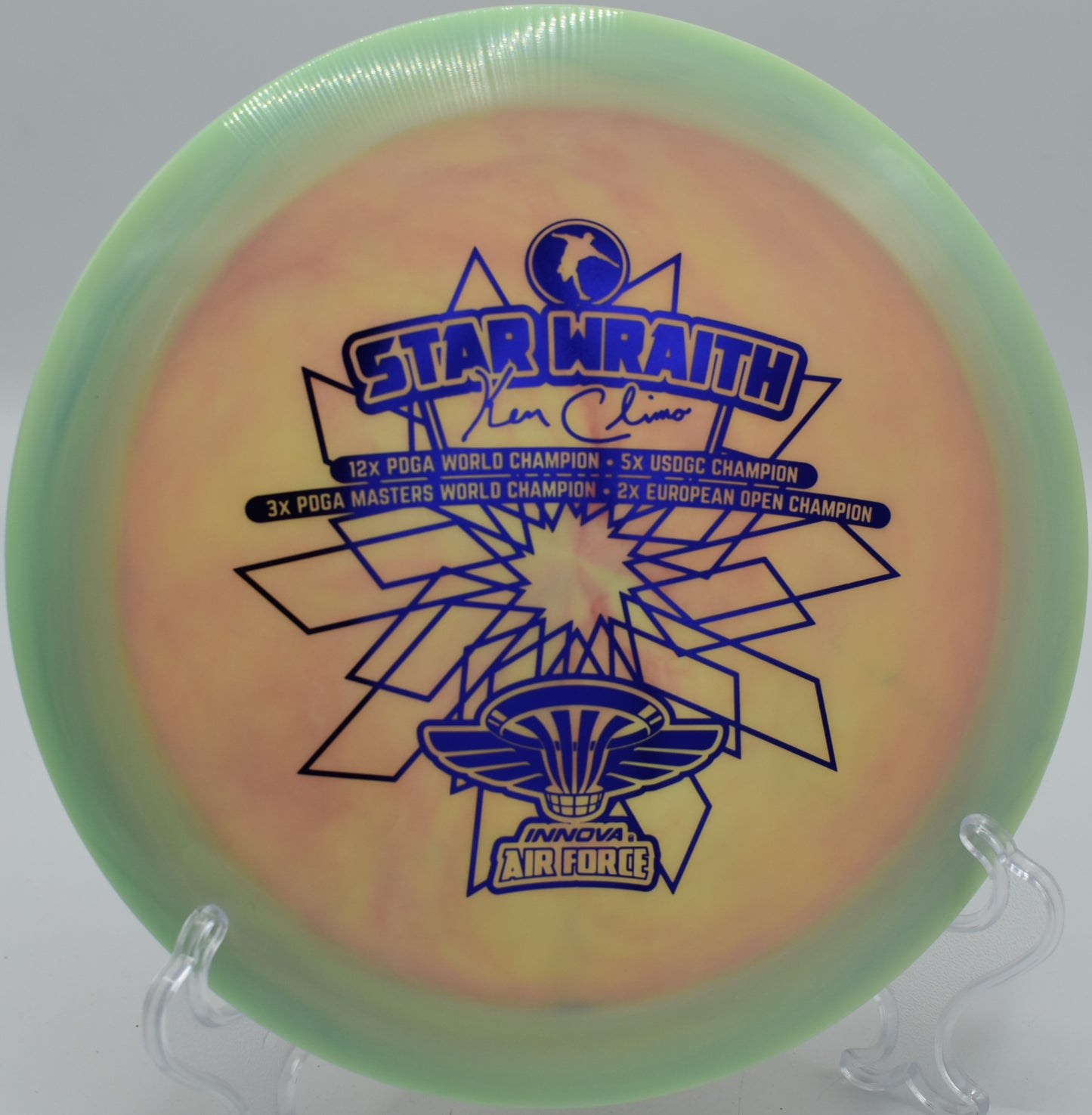 Ken Climo Tour Series 22X Swirly Star Wraith