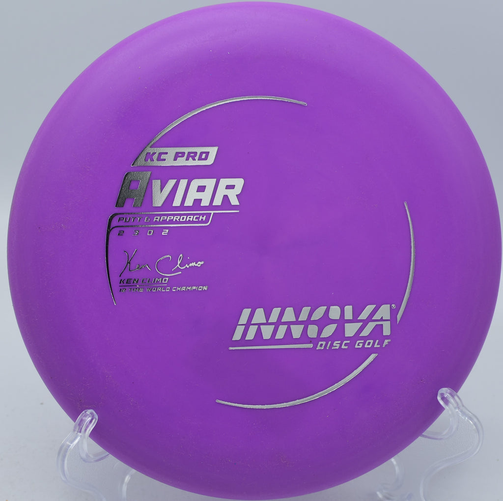 Innova KC Aviar delivering controlled approaches at Hobbs Farm Disc Golf Course, Carrollton, Georgia.