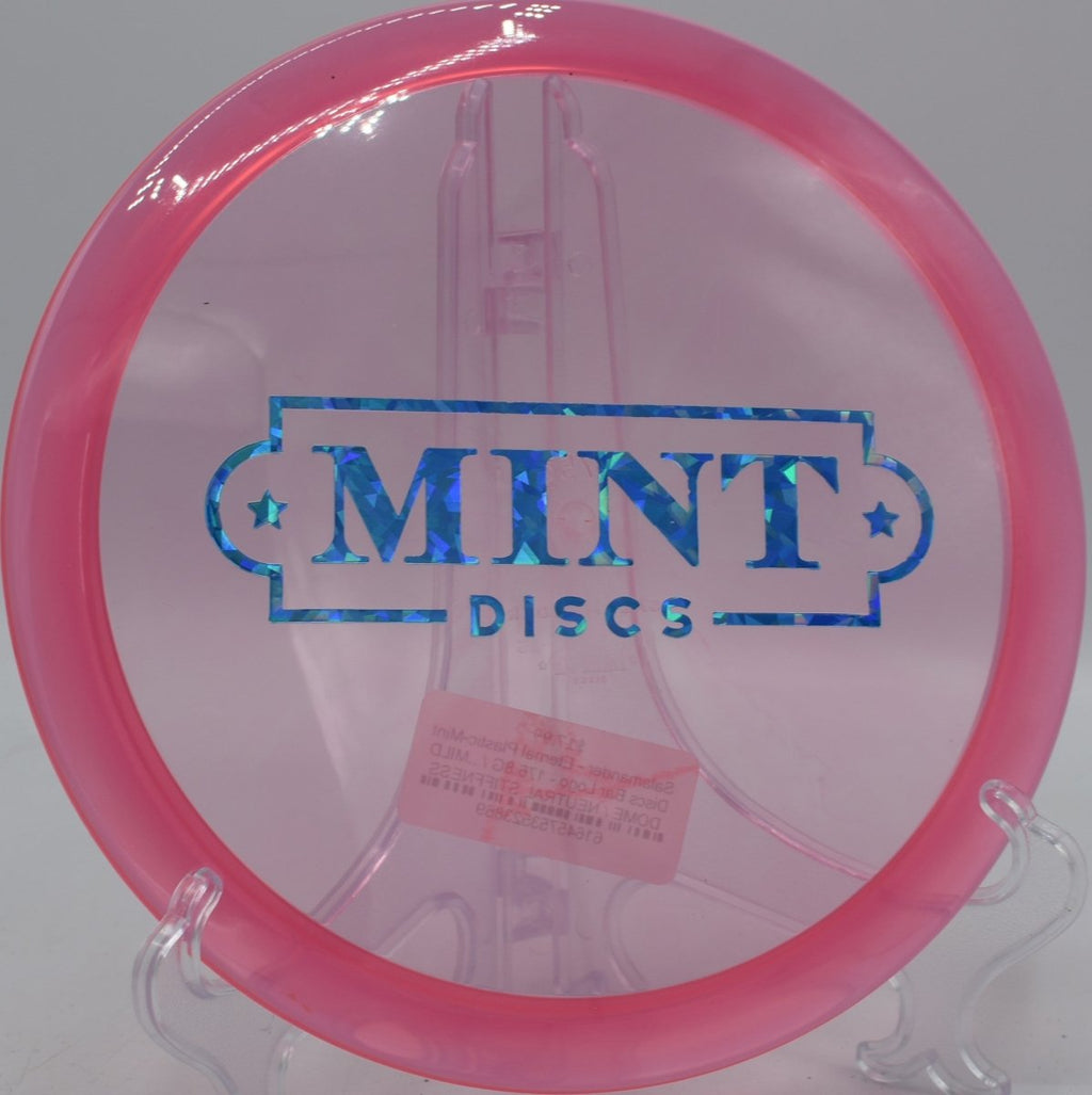 Mint Discs Eternal Salamander fairway driver delivering glide forward control at Beaver Ranch Disc Golf Course in Conifer Colorado