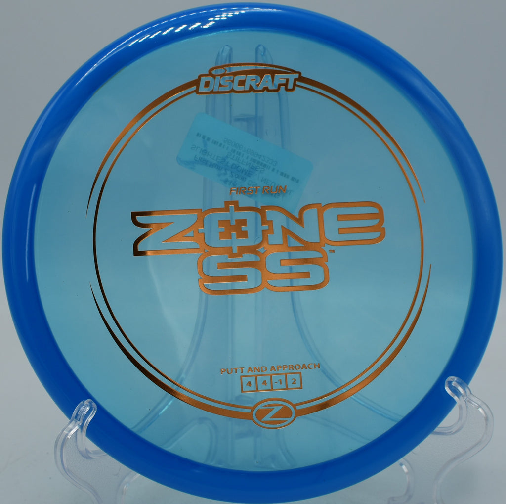 Z Zone SS tight backhand gap shot at Delaveaga Disc Golf Course in Santa Cruz, CA