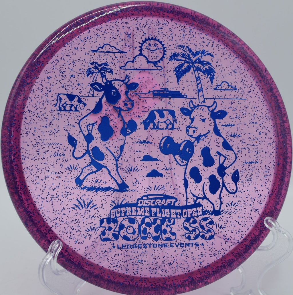 SFO CryZtal Sparkle Zone SS torque-resistant green-side forehand at Shawnee State Park DGC in OH