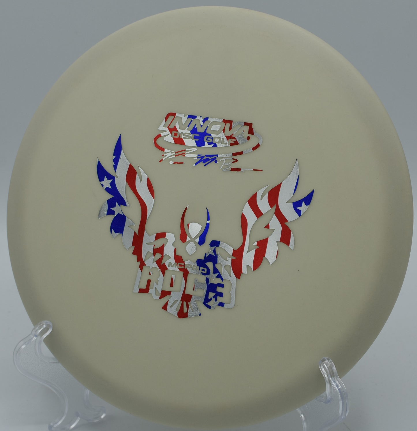 McPRO ROC3 disc golf disc, offering exceptional control and durability, ideal for consistent throws, available nationwide and in Philadelphia, PA.