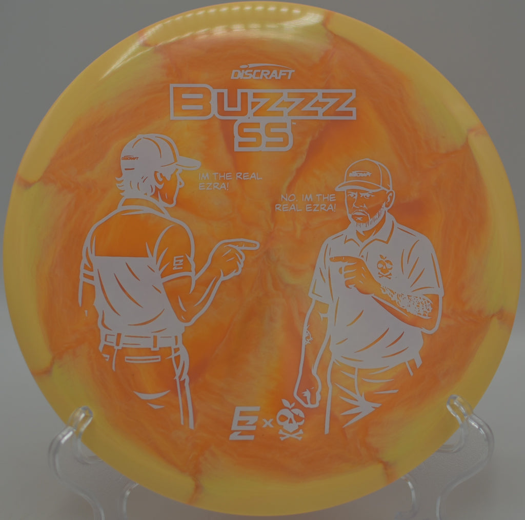 Ezra Aderhold & Robinson ESP Buzzz SS finishing with gentle fade at Rocklin Disc Golf Course in Rocklin, California.