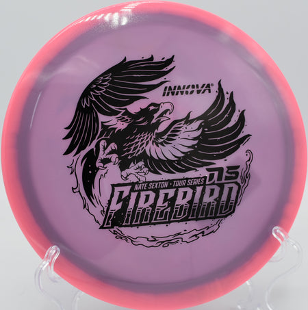 2025 Sexton Firebird dropping fast on a pinpoint hyzer at Swope Park in Kansas City, Missouri.

