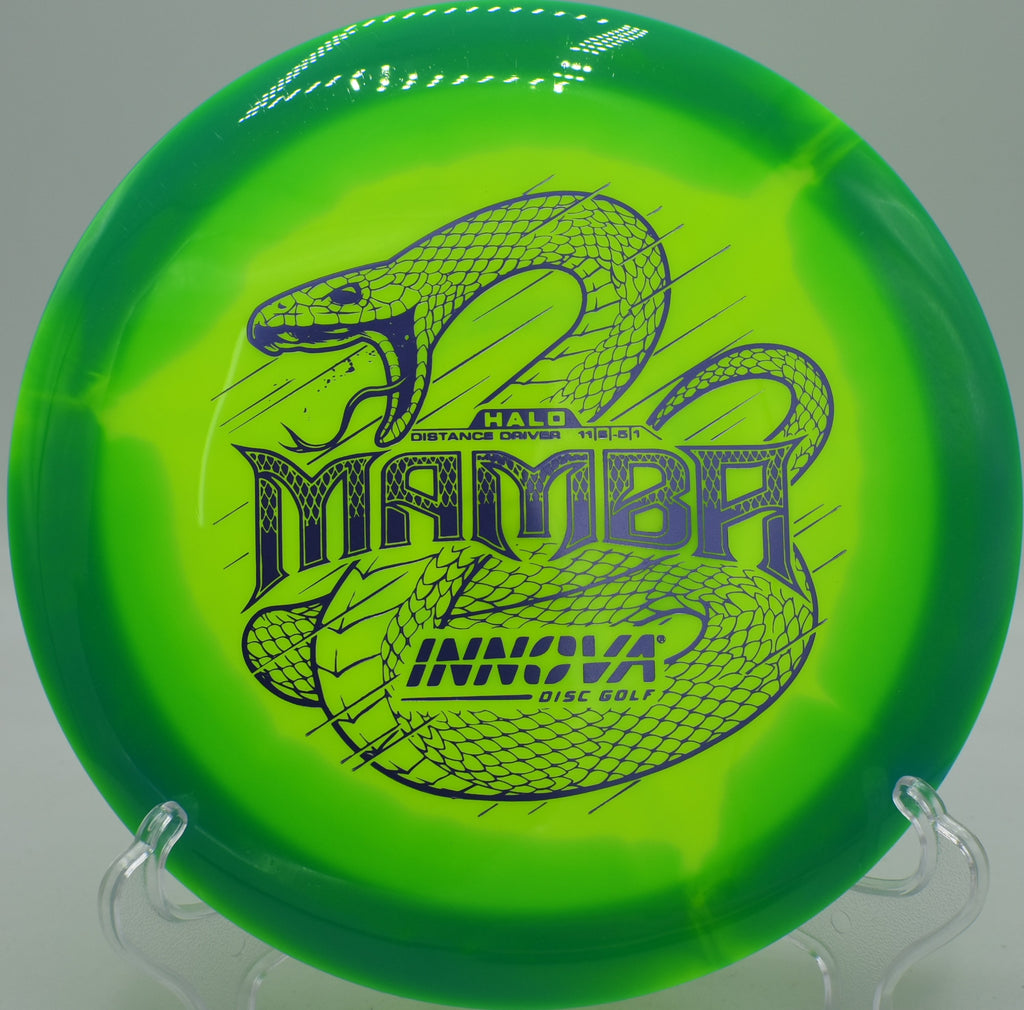 Halo Star Mamba hyzer-flip roller angle release at Blue Ribbon Pines Disc Golf Course in East Bethel, Minnesota