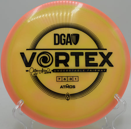 Atmos Vortex hyzer flip shot at Cold Springs DGC in Fallon, Nevada

