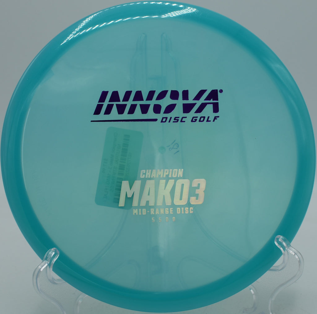 Champion Mako3 used for a pinpoint midrange shot at Water Works Park in Kansas City, MO