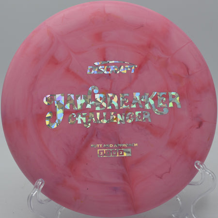 Discraft Jawbreaker Challenger – Great for hyzer putts and soft landings at Lake Marshall in Virginia.

