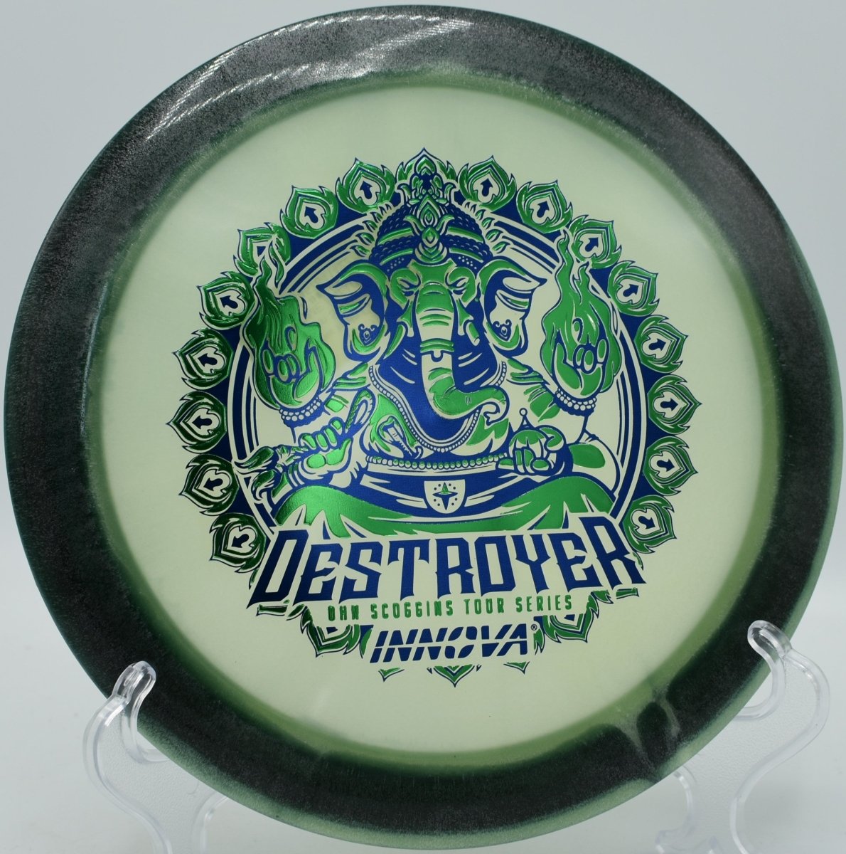 Ohn Scoggins Tour Series Destroyer at Milo McIver DGC, Estacada OR for reliable fade finishes