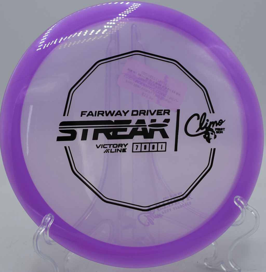 First Run Victory Line Streak released cleanly on a flex line at Bryant Lake Disc Golf Course in Eden Prairie, MN