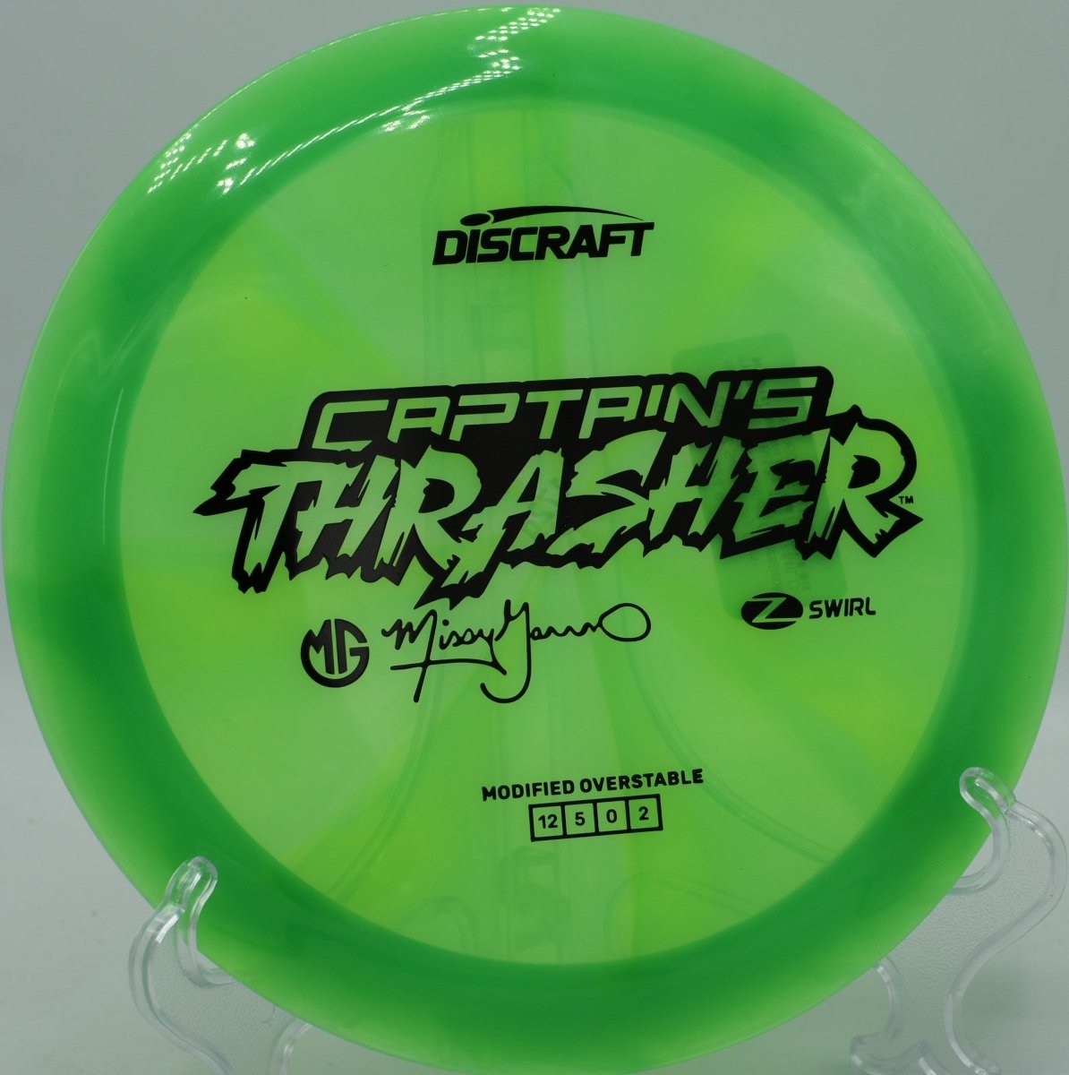 Z Swirl Captain's Thrasher displayed at Panther Creek DGC, Springfield IL for shot shaping